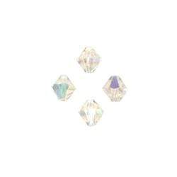 AussieSuperStore Jewellery Making Supplies Crystal AB Bead Swarovski Bicone 8mm (in 3 colours) Bead Swarovski Bicone 8mm |Jewellery Making Beads Supplies 9323823156305 SWK4002
